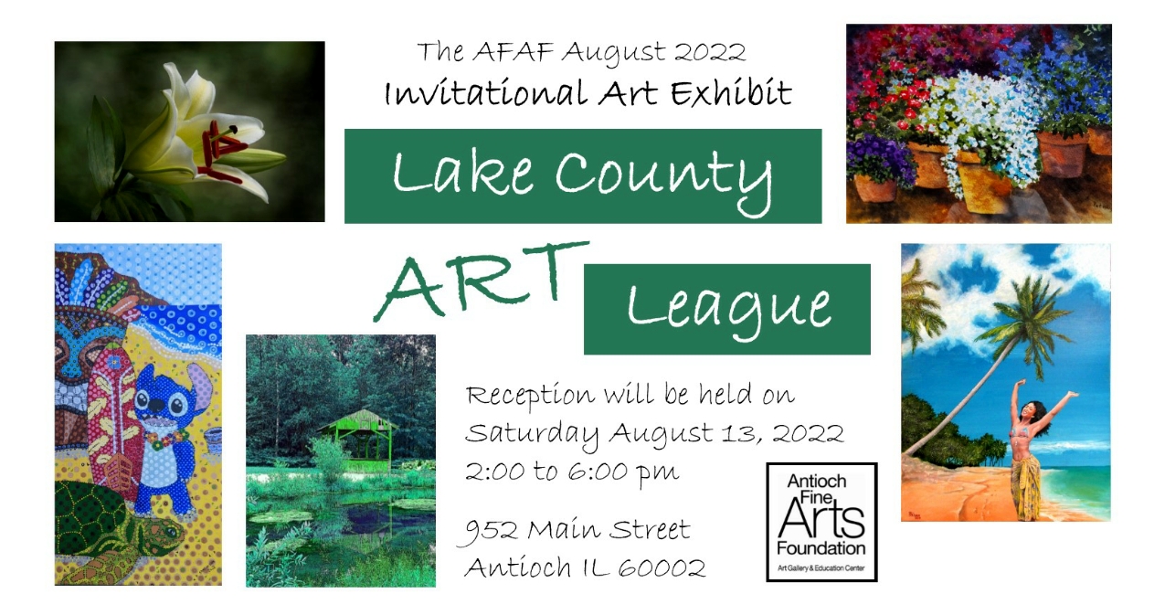 Lake County Art League Invitational Exhibit – Antioch Fine Arts Foundation